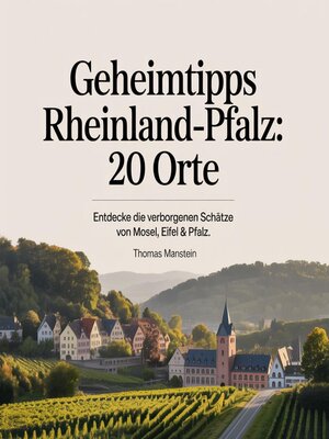 cover image of Geheimtipps Rheinland-Pfalz--20 Orte
